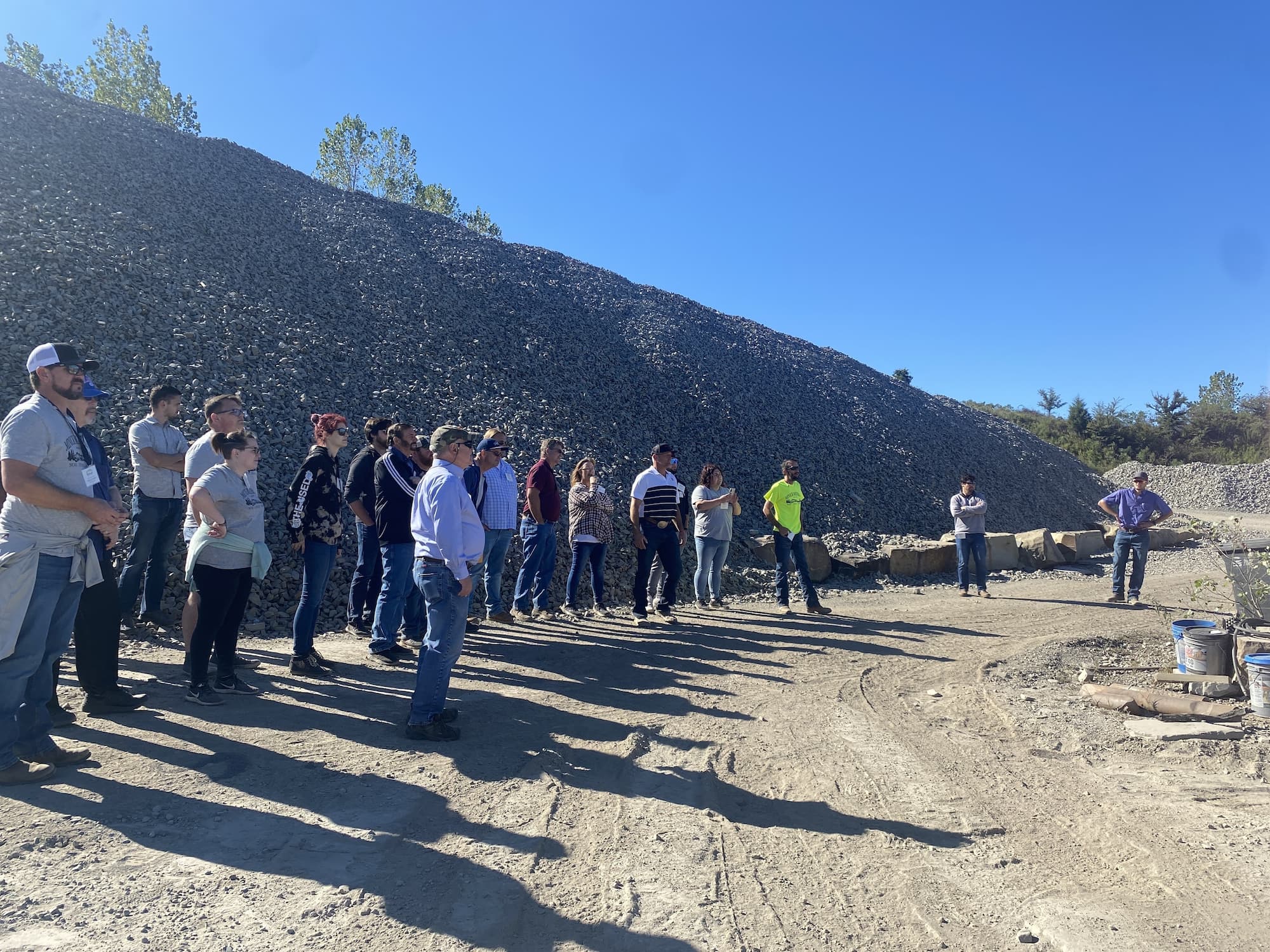 Quarry Tour 2023 Minick Materials Oklahoma City, OK